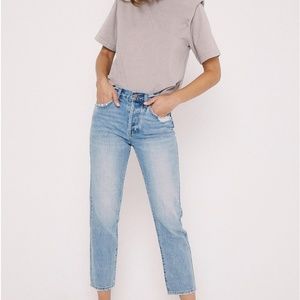 PISTOLA CHARLIE HIGH RISE STRAIGHT - LIBRA (NEW)